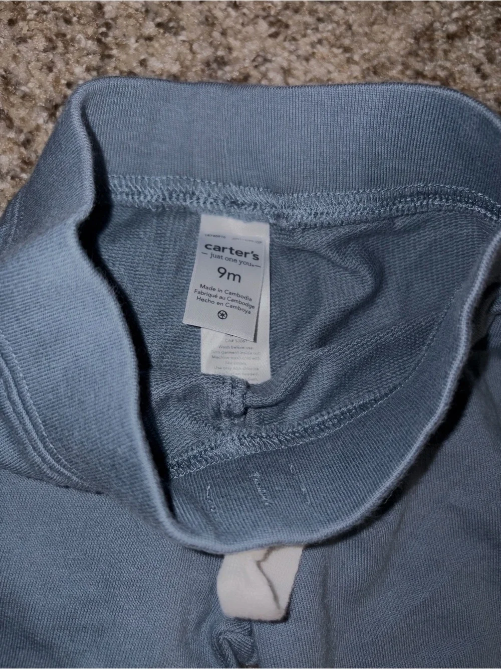 Carter’s Blue Knit Jogger Pants